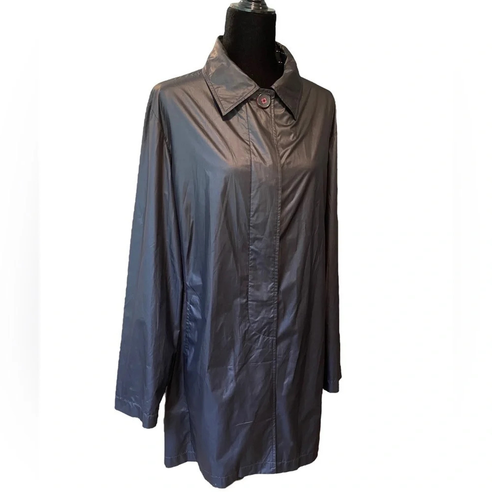 MYCRA PAC Life Black Rain Jacet Coat size 2= M/L Style 96700
